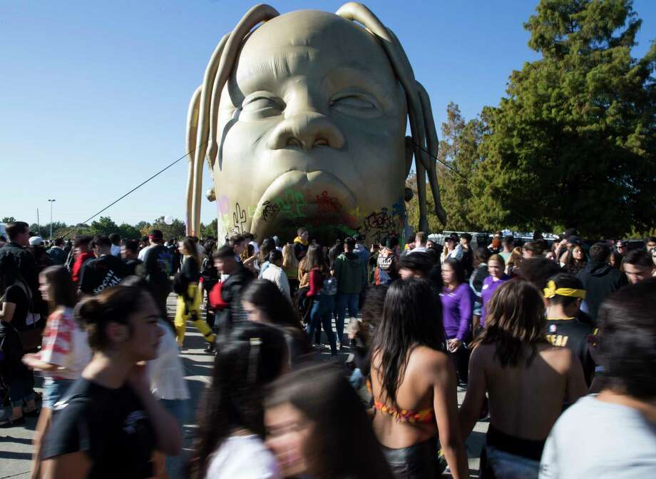 Thousands of people come to participate Travis Scott's Astroworld Festival at NRG Park on Saturday, Nov. 9, 2019, in Houston. Photo: Yi-Chin Lee, Staff Photographer / © 2019 Houston Chronicle