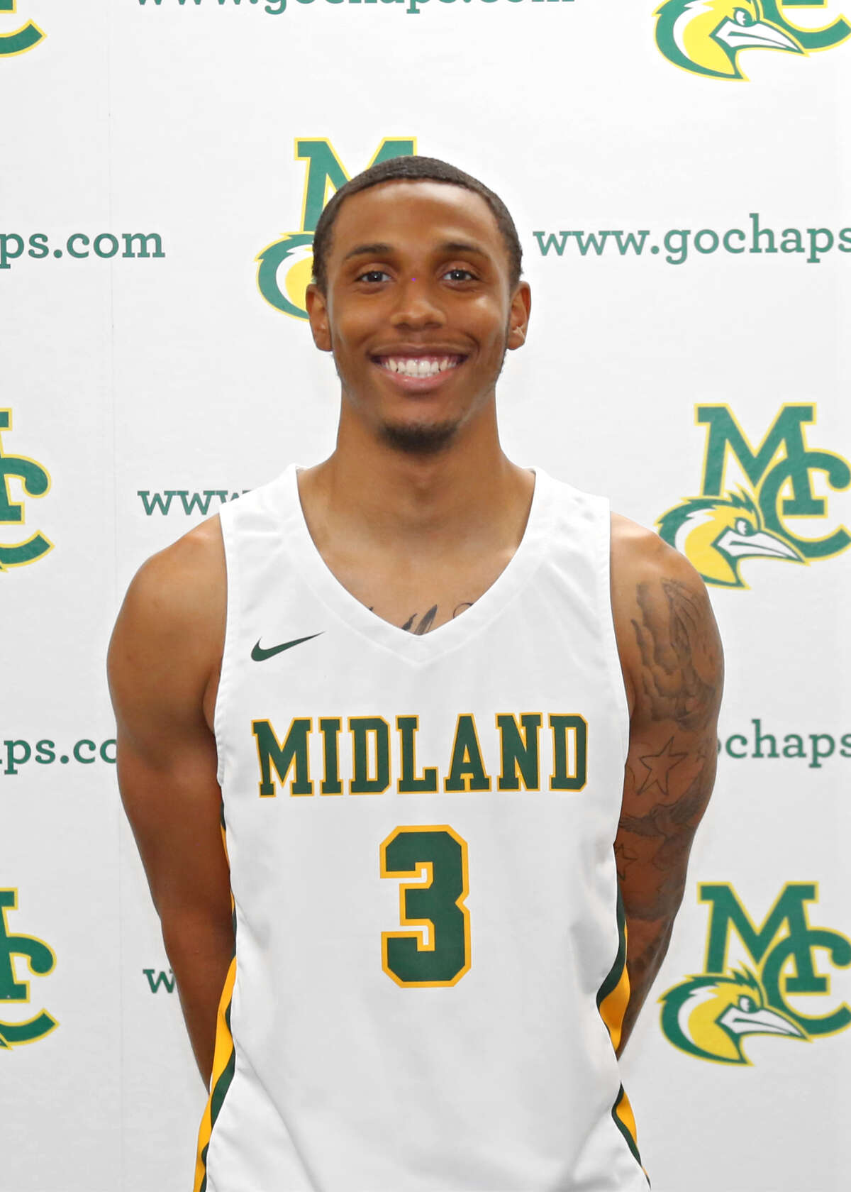 Midland College men's basketball player Thomas Miles
