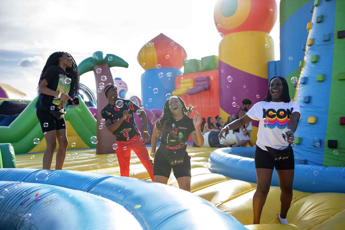 Big Bounce America World's largest bounce house comes to Houston