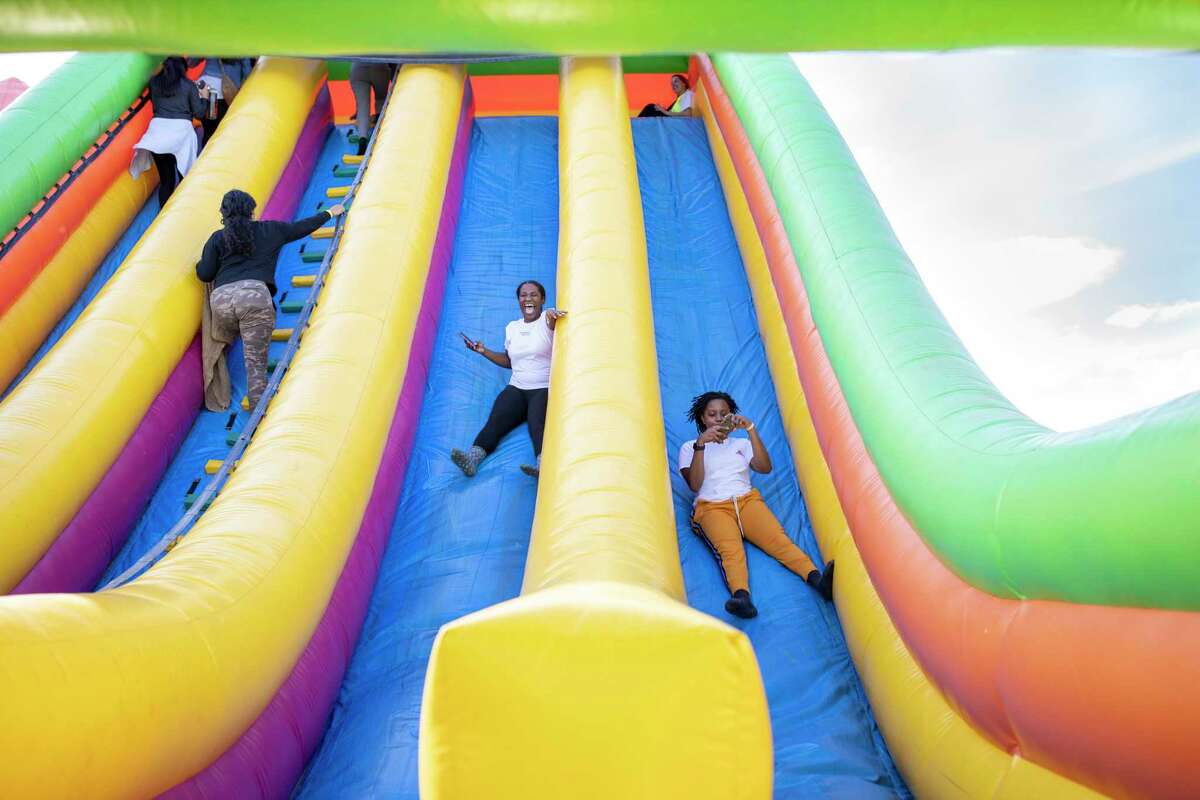 Big Bounce America: World's largest bounce house comes to Houston