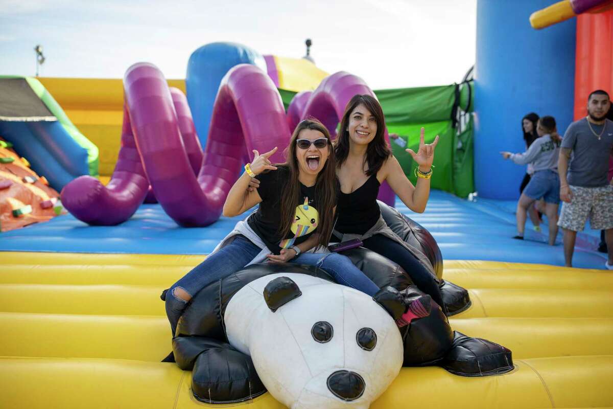 Big Bounce America World's largest bounce house comes to Houston