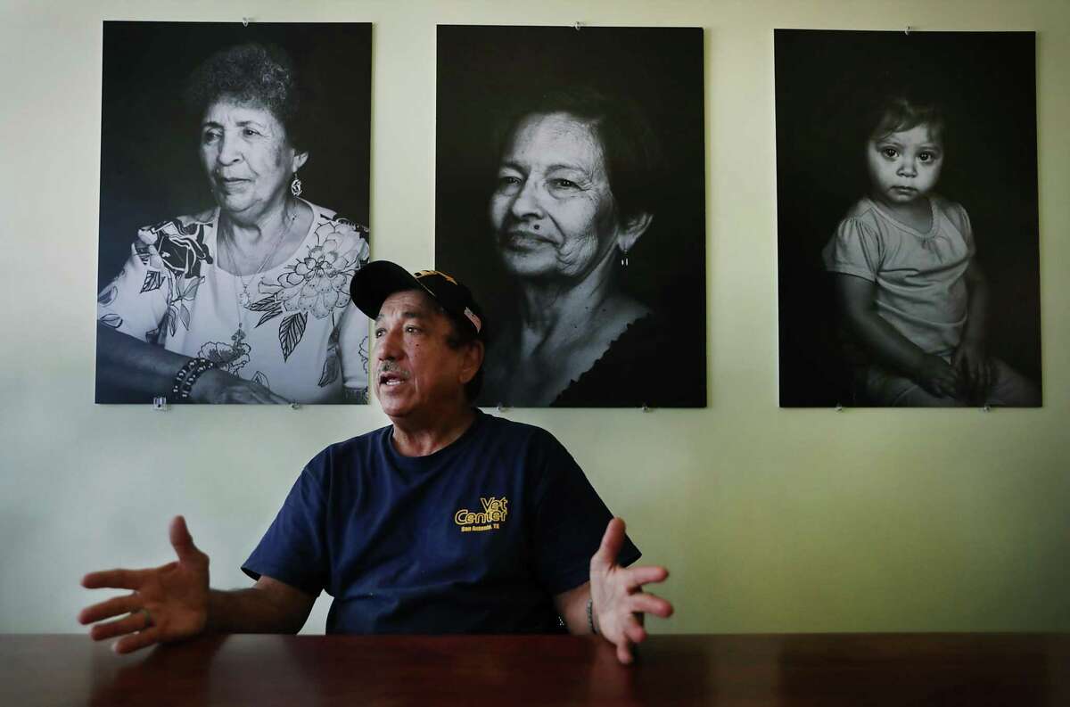 Hector Caldera, shown at the Good Samaritan Center near where he grew up, counsels military veterans grappling with addictions, trauma and military-related injuries.