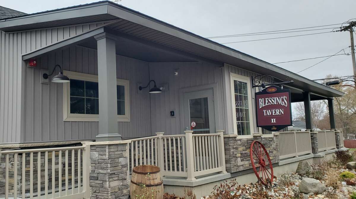 The newly rebuilt Blessing's Tavern at 1116 Watervliet Shaker Rd. in Colonie is nearly ready to open. The prior tavern was destroyed on Oct. 28, 2016, when a BMV crashed into through the building and burst into flames. (Chris Churchill / Times Union)