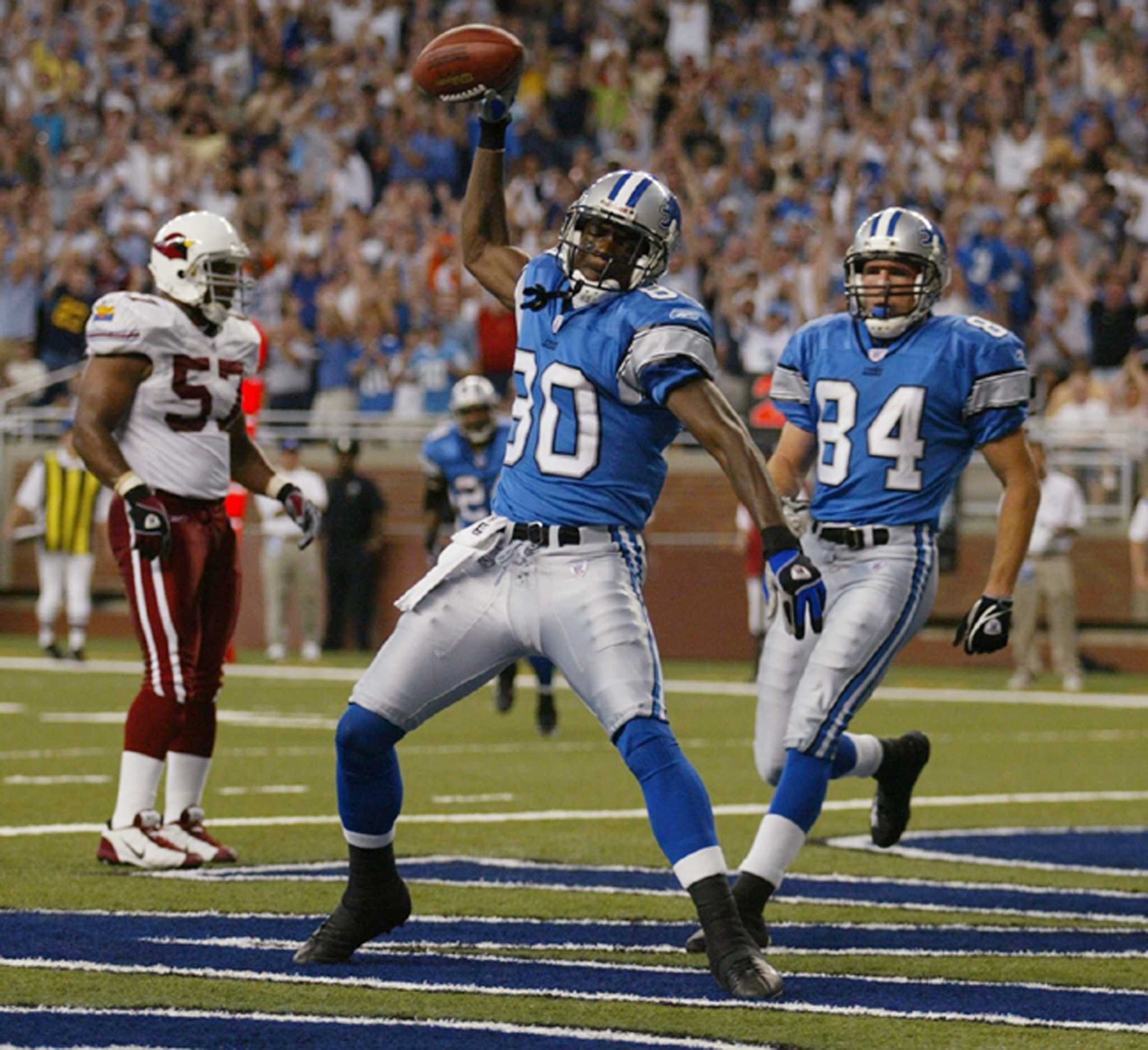 Charles Rogers, former Michigan State star and Detroit Lions first