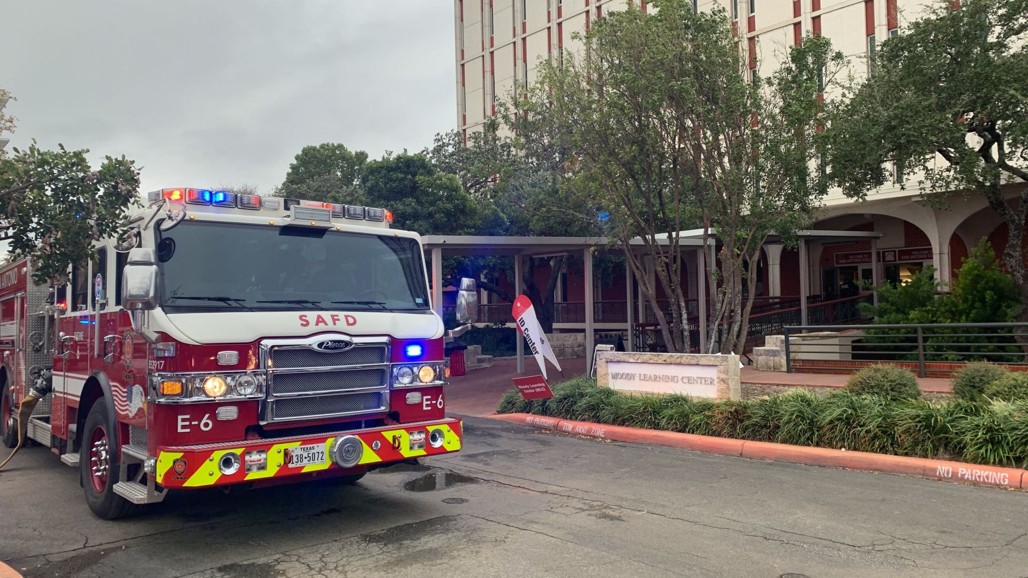 San Antonio College building evacuated after small fire - mySA