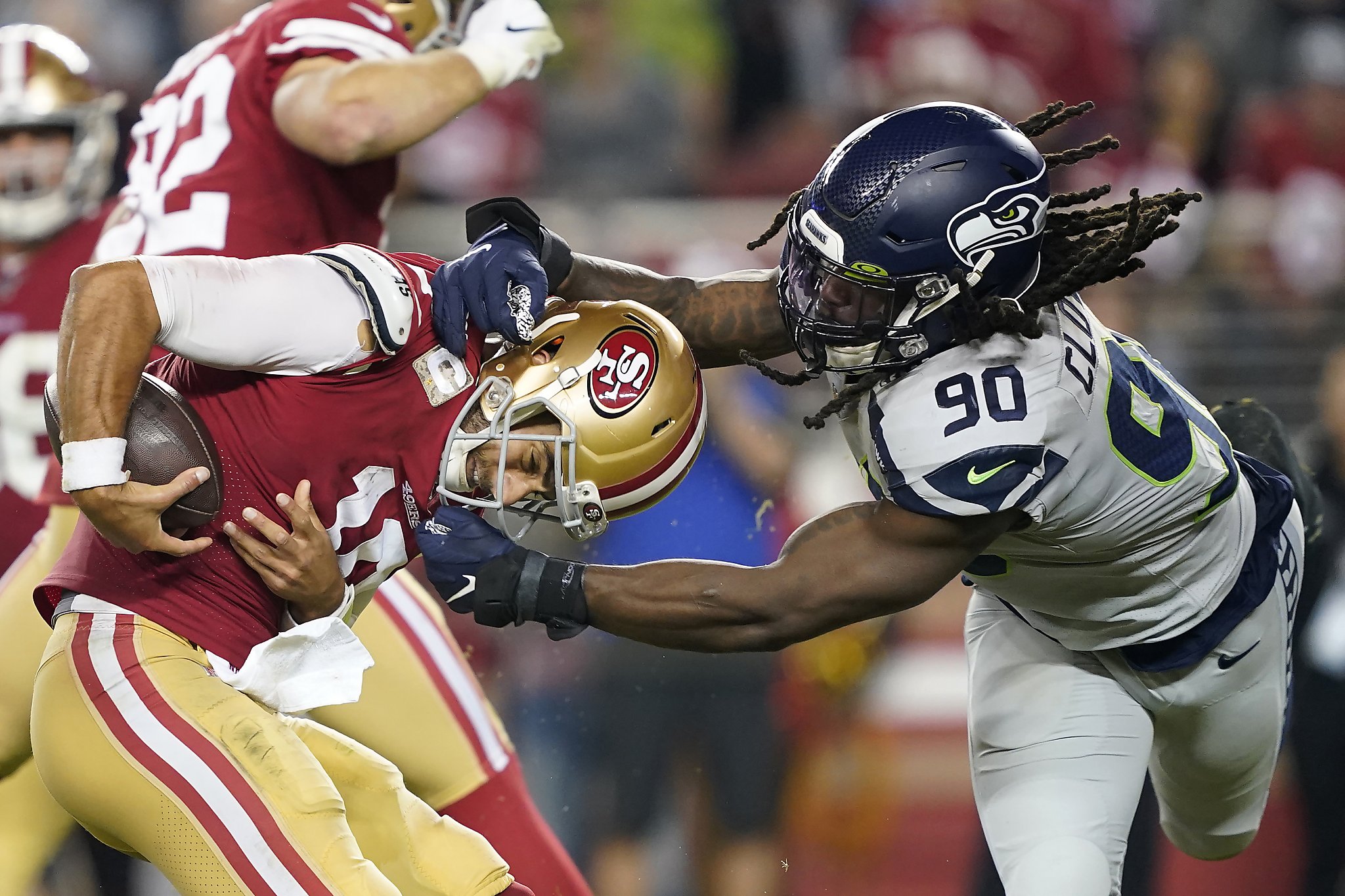 Report: Chances of Seattle Seahawks re-signing Jadeveon Clowney now 'slim  to none'