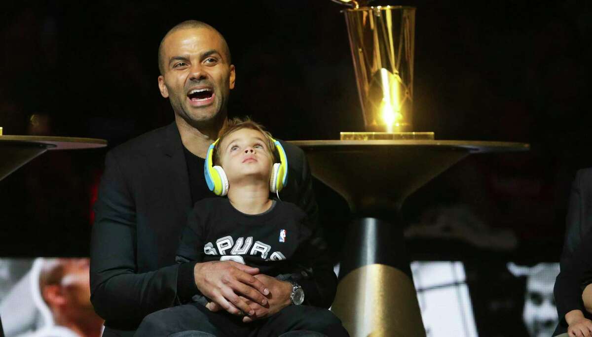 “Tony Parker: The Final Shot” concludes with scenes from Parker’s jersey retirement ceremony and the celebration that followed.