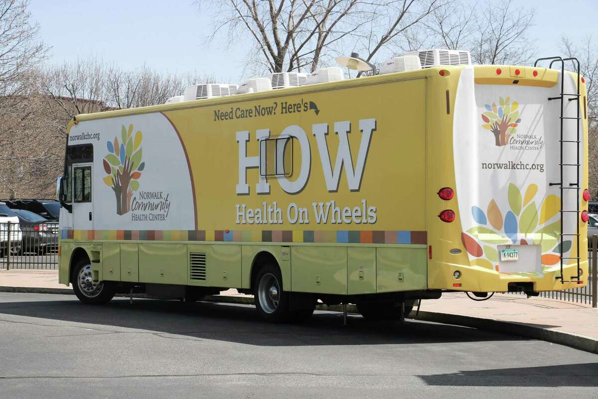 The Norwalk Community Health Center provide behavioral health services to shelters in Westport through their Mobile Medical Unit.