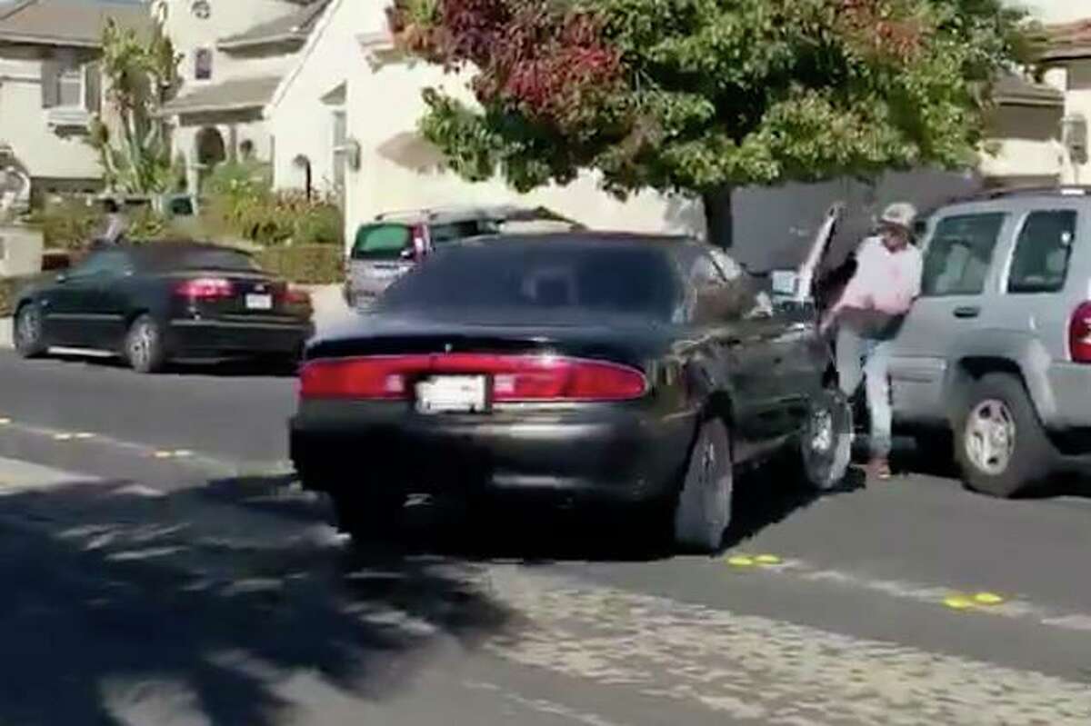 Viral Video ‘i Dare You Bra — Driver Rams Car Into Man During Spat Over Pot In Antioch 0908