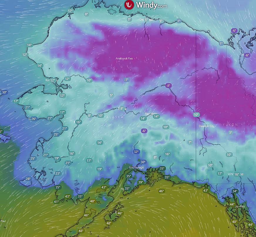 CT is colder than Nome, Alaska this morning