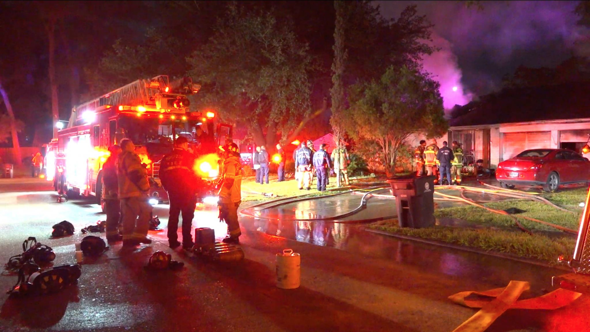 Dog dies in overnight house fire in northeast Houston