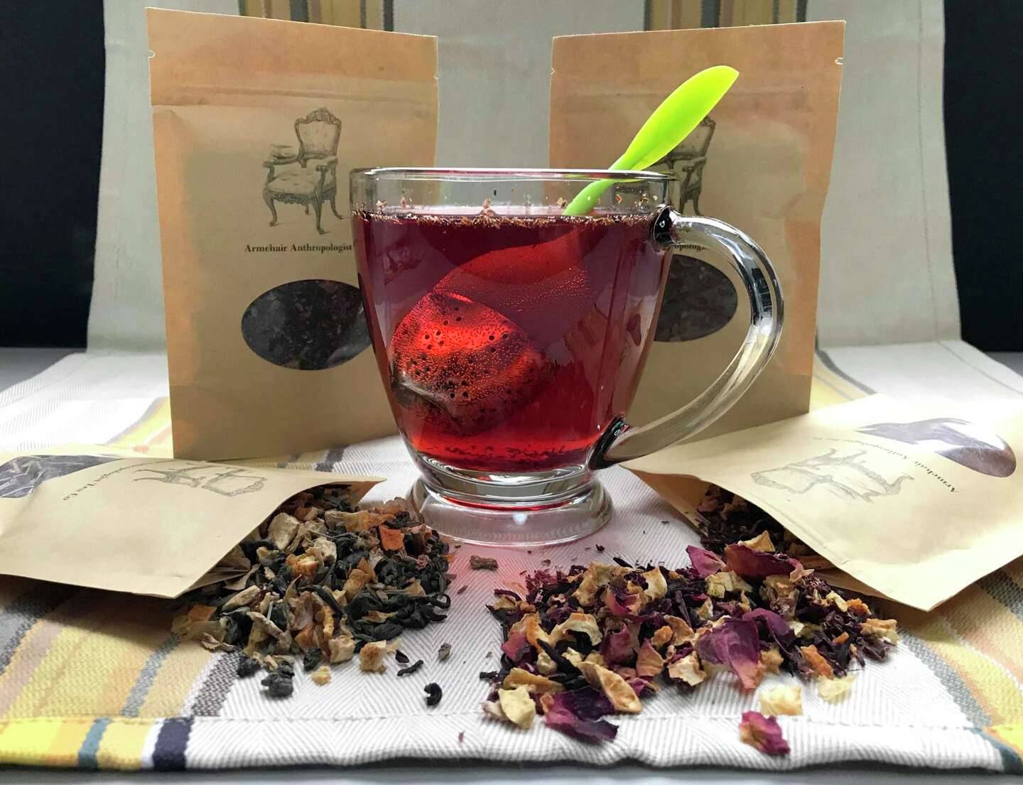 San Antonio tea company Armchair Anthropologist Tea Co. has the hot cup