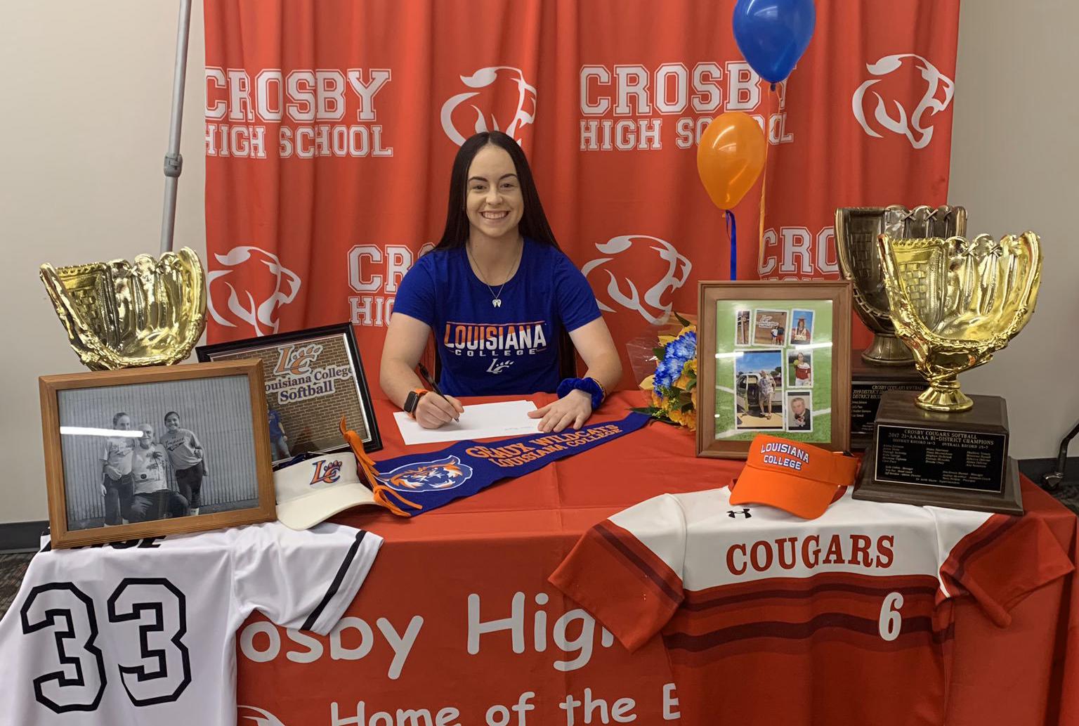 National Signing Day Crosby standout Cece Pace commits to play