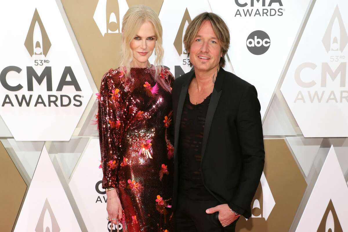 Nicole Kidman and Keith Urban attend the 53nd annual CMA Awards at Bridgestone Arena on November 13, 2019 in Nashville, Tennessee. (Photo by Taylor Hill/Getty Images)