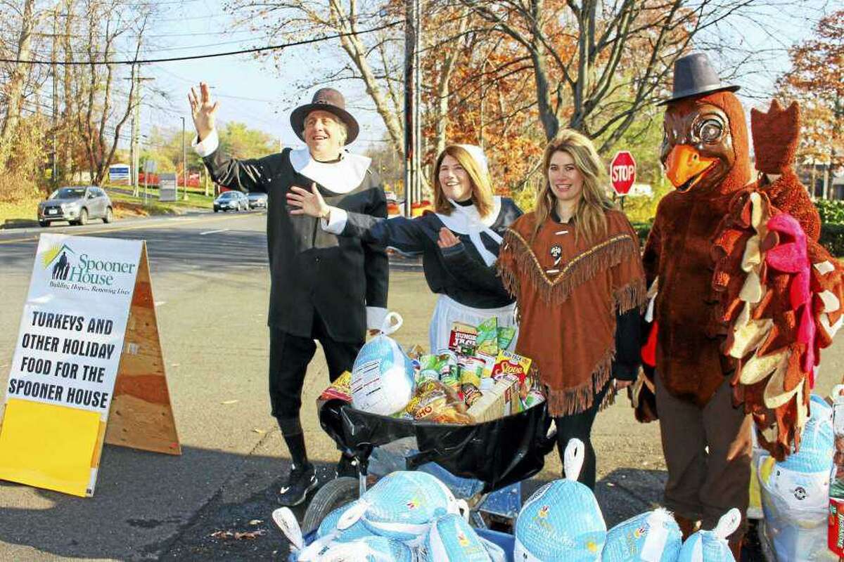 Dr. Bruce Sofferman, owner of Smile Dental Center, his wife, Deborah, and daughter Sophia, along with quite an enthusiastic turkey will be holding their 32nd annual Thanksgiving food drive on Wednesday, Nov. 20, from 10 a.m. to 2 p.m. outside his office's location at 1000 Bridgeport Avenue.