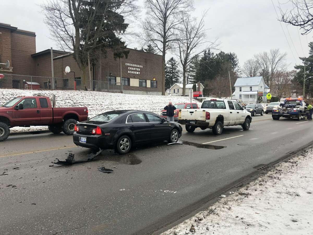 Police respond to twovehicle accident near CCA