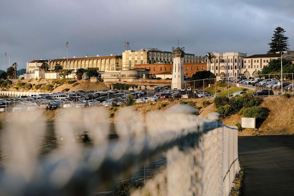 Morning light shines on San Quentin State Prison in San Quentin, Calif, on Friday, September 27, 2019.