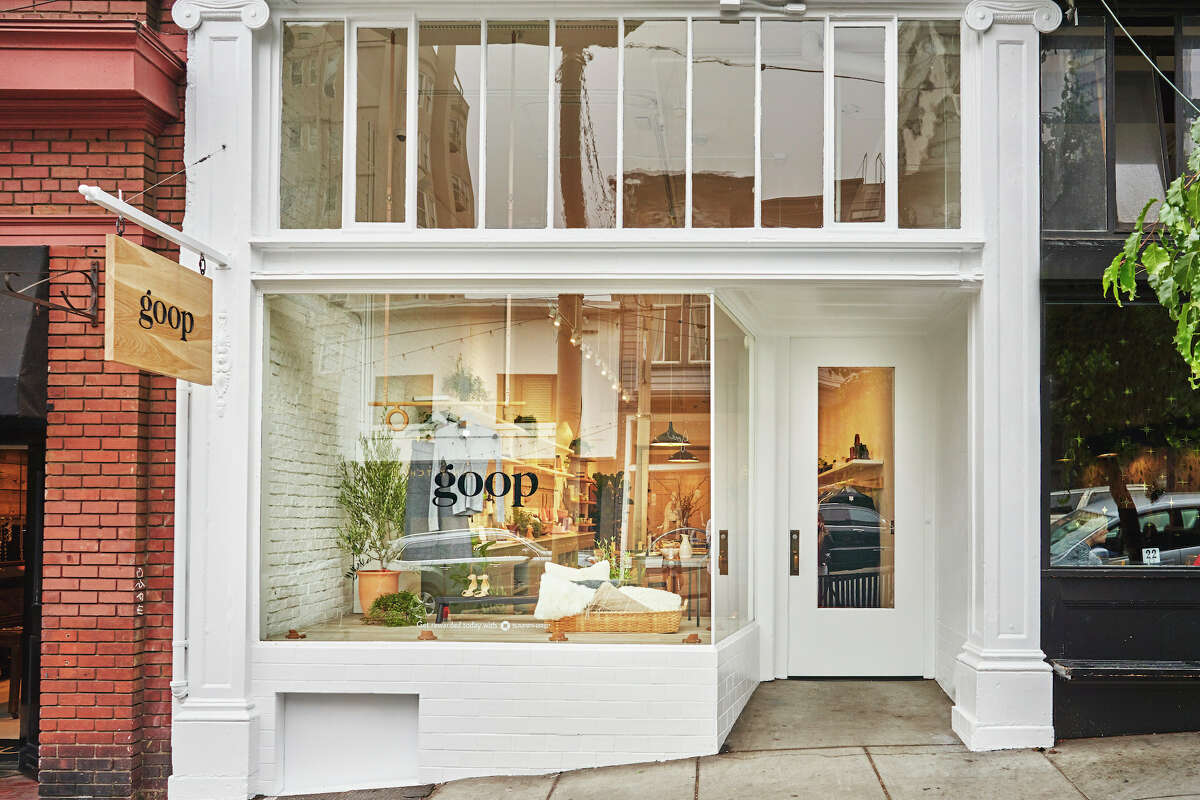 The new Goop store at 2121 Fillmore in Pacific Heights is designed to look like a home.