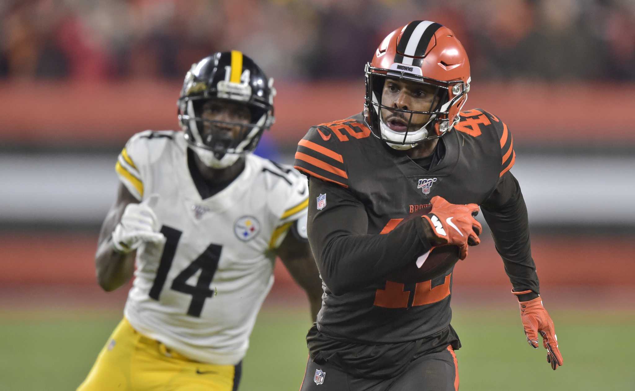 Cleveland Browns win 21-7, after strong defensive showing against  Pittsburgh Steelers