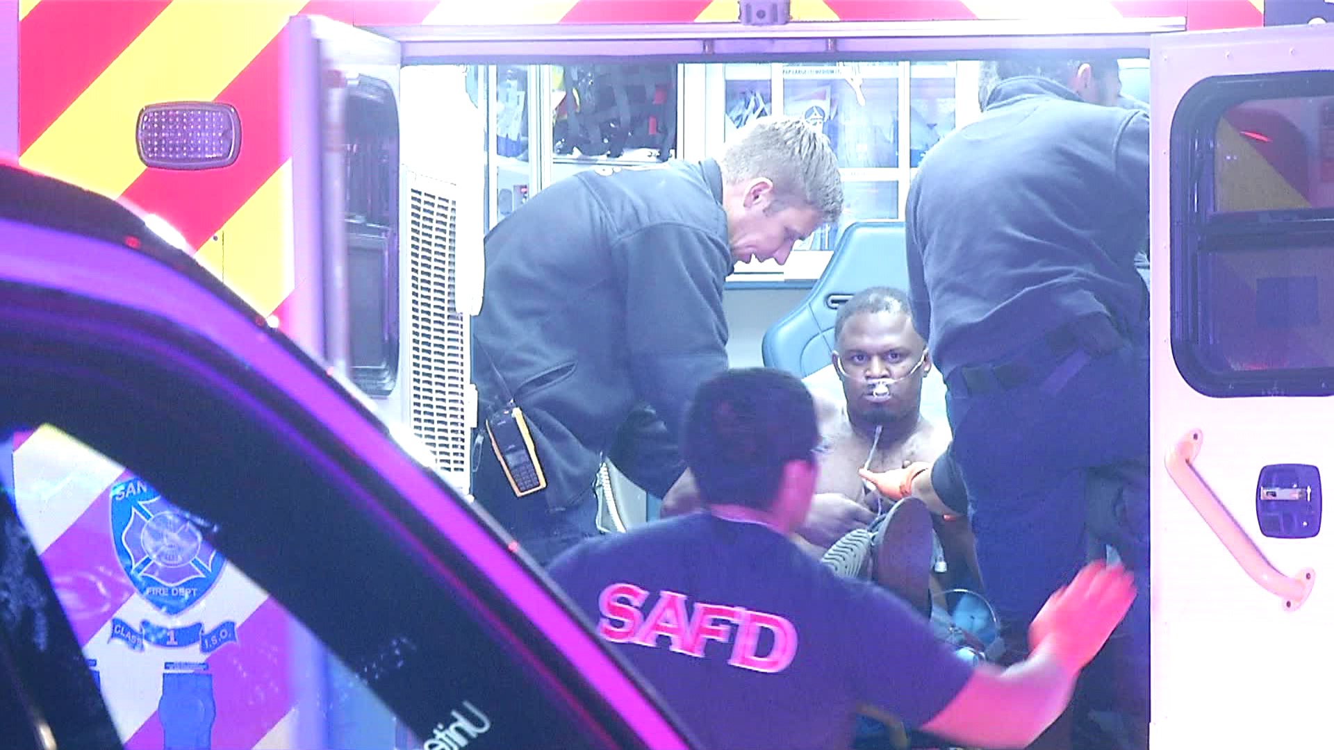 SAPD: A dozen 911 calls lead police to uncooperative shooting victim