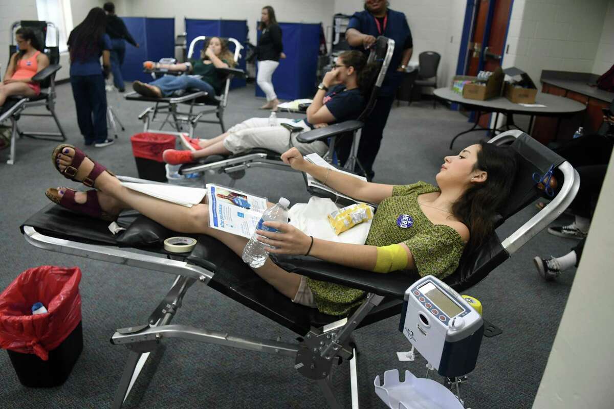 American Red Cross officials are urging healthy people to give blood during the coronavirus outbreak to keep blood supplies from becoming critically low. (August 7, 2019, file photo,)