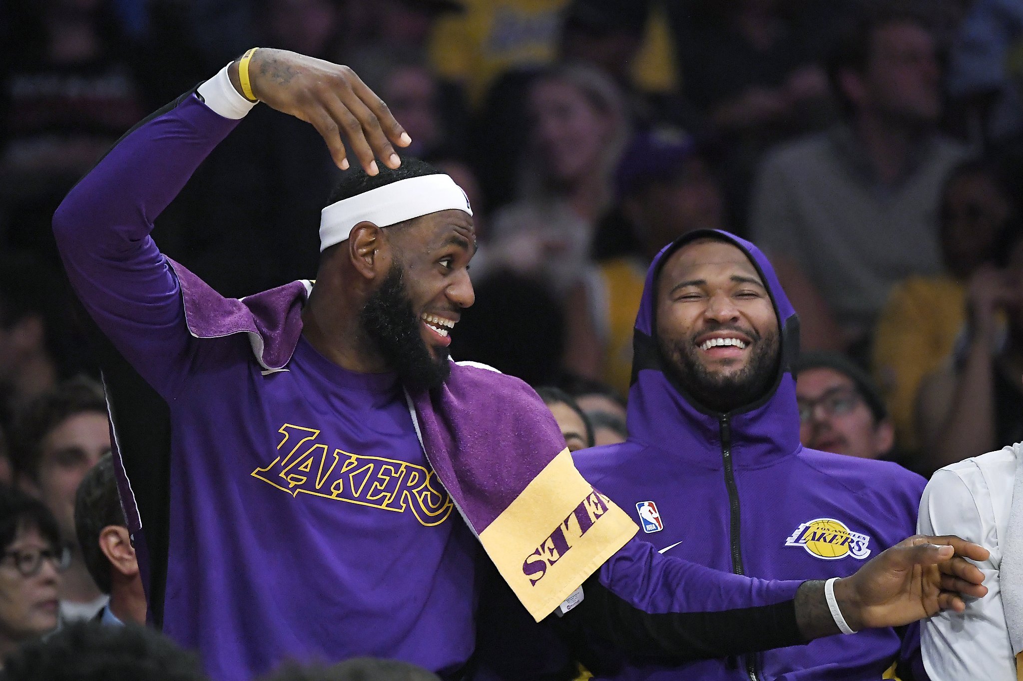 DeMarcus Cousins getting lost in the Lakers’ shuffle