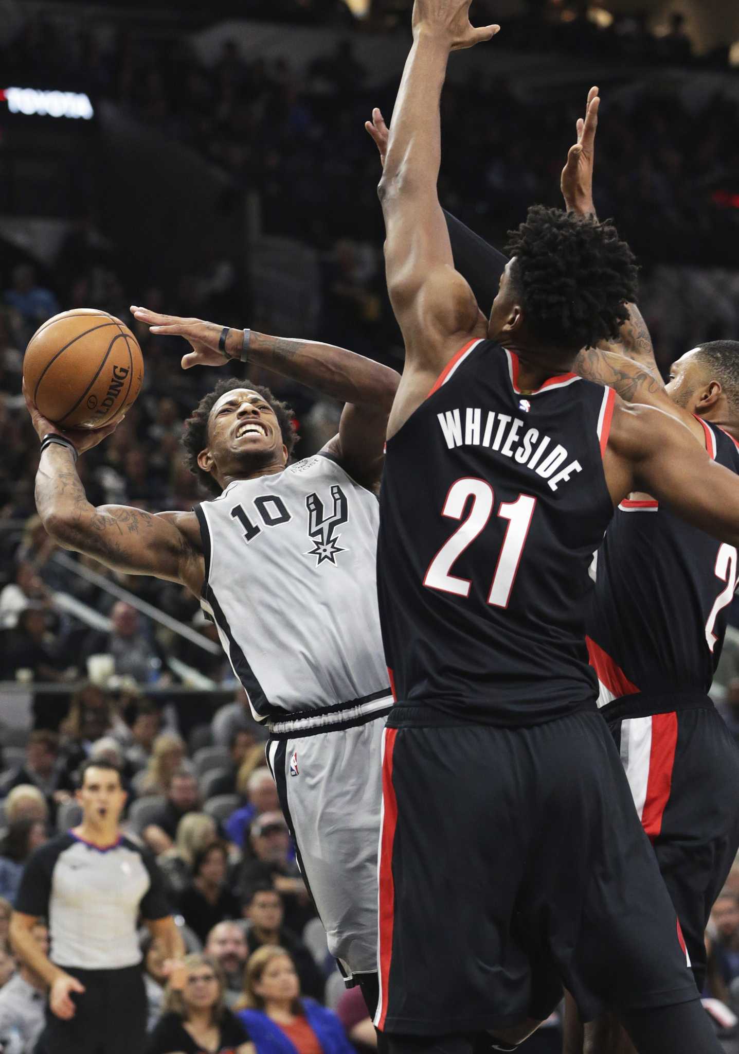 Gregg Popovich Gets Ejected, Spurs Can’t Complete Rally Against Blazers