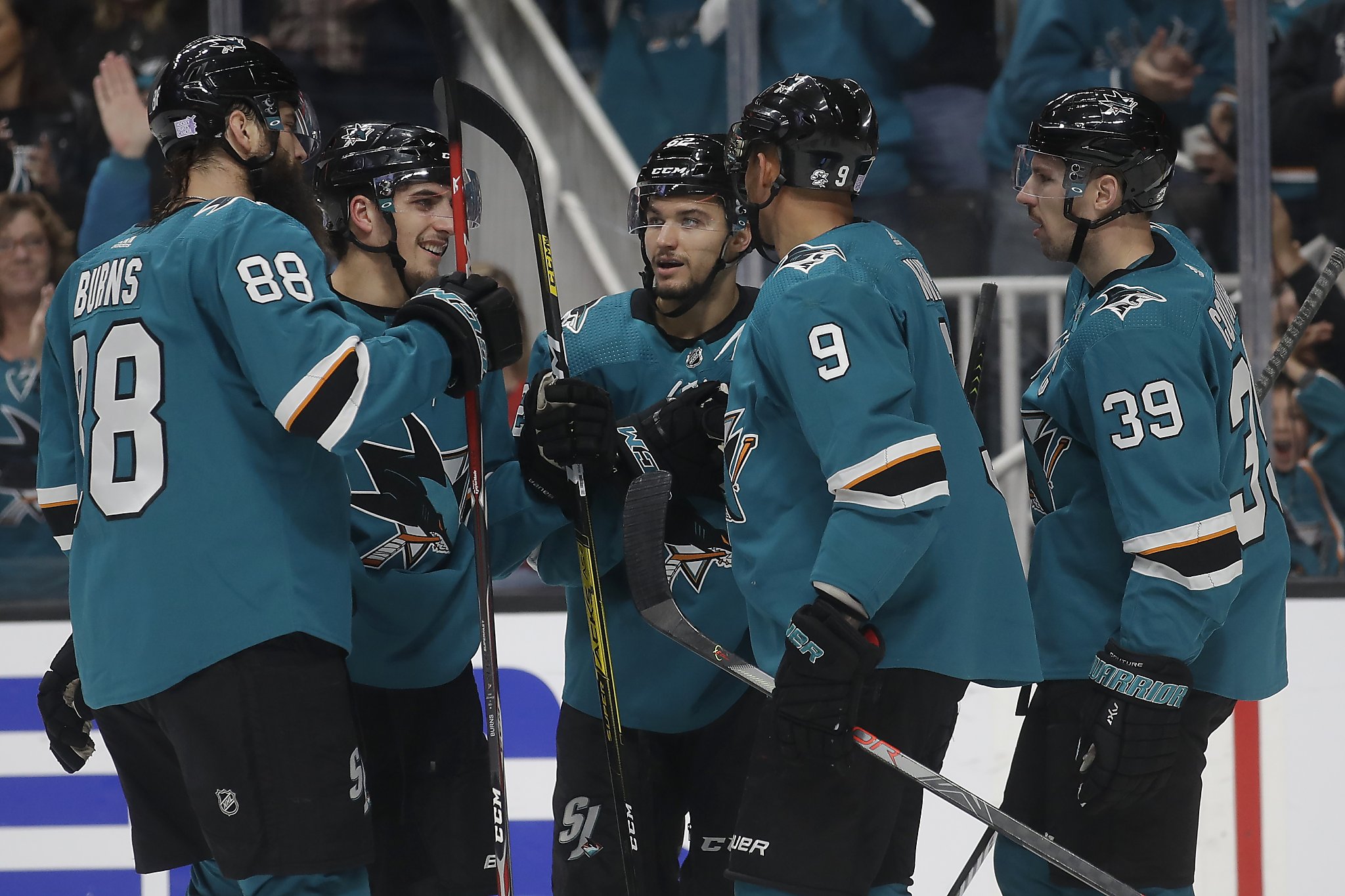 Sharks Back To .500 With Sixth Straight Win, A 4-3 Shootout Win Over ...