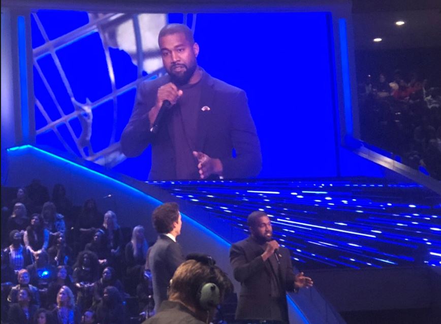 Kanye West at Lakewood: 'Now, the greatest artist that God ever created is working for him'