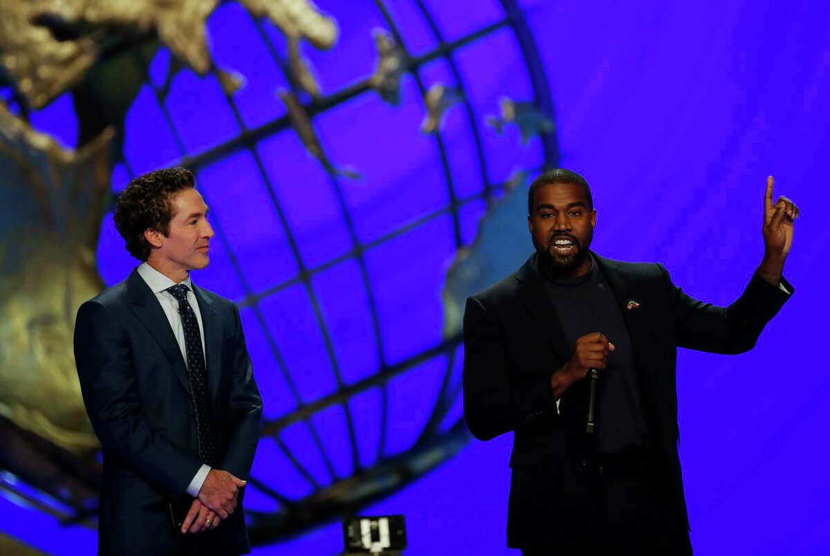 Kanye West and pastor Joel Osteen are once again teaming up for a special service. The two are set to present “An Evening with Joel and Victoria Osteen featuring Kanye West and the Sunday Service Choir” at Yankee Stadium in New York City on May 2, 2020, at 7 p.m. >>> See Kanye West's visit to Joel Osteen's Lakewood Church in Houston ....