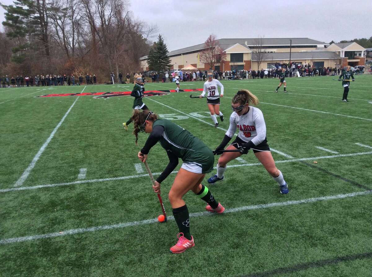 Sacred Heart field hockey team tops Tabor Academy for the NEPSAC Class
