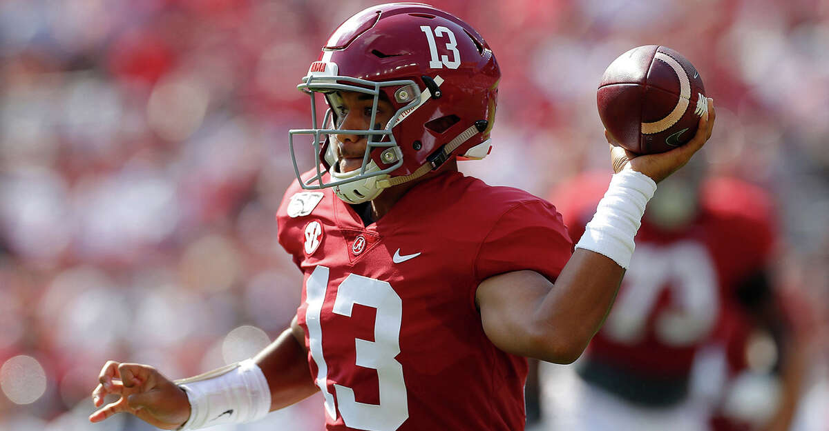 January 07, 2019: Alabama quarterback Tua Tagovailoa (13) during