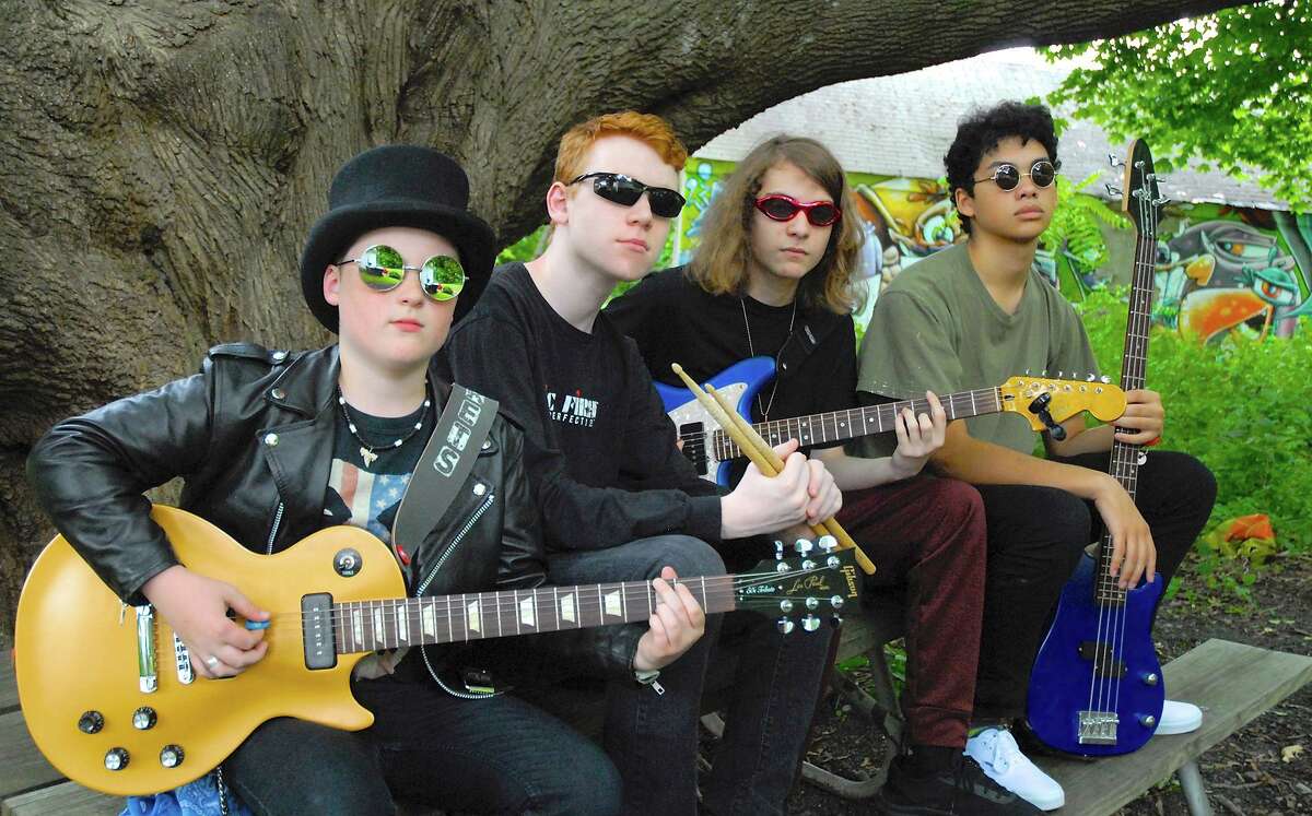 Freedom Rockets, the only Ridgefield-based band to be chosen to compete in BandJam 2019, is a power-punk, rock band featuring Jimy Bishop, David Bryce, Andrew Diaz, and Aidan Schoeffler on bass/vocals