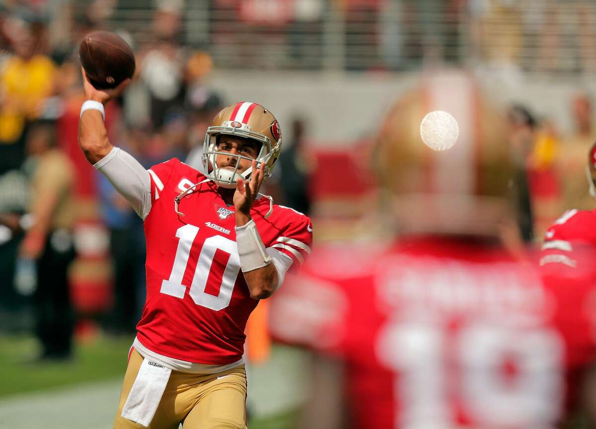 Jimmy Garoppolo and Deebo Samuel Link Up for 30-yard Pickup