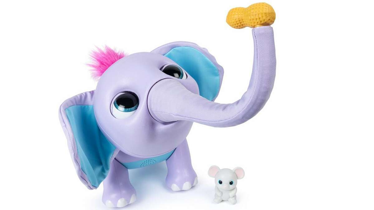 interactive elephant soft toy