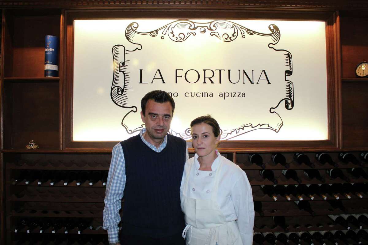 Aleks and Phyllis Gjeka, owners of La Fortuna Bar & Restaurant in Stratford.