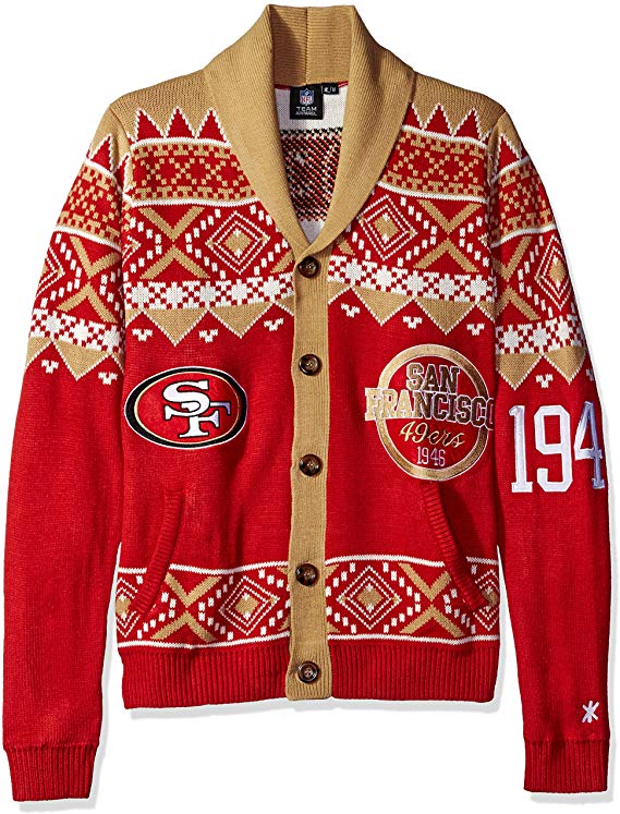 San Francisco 49ers Ugly Sweater Ornament - Sports Unlimited