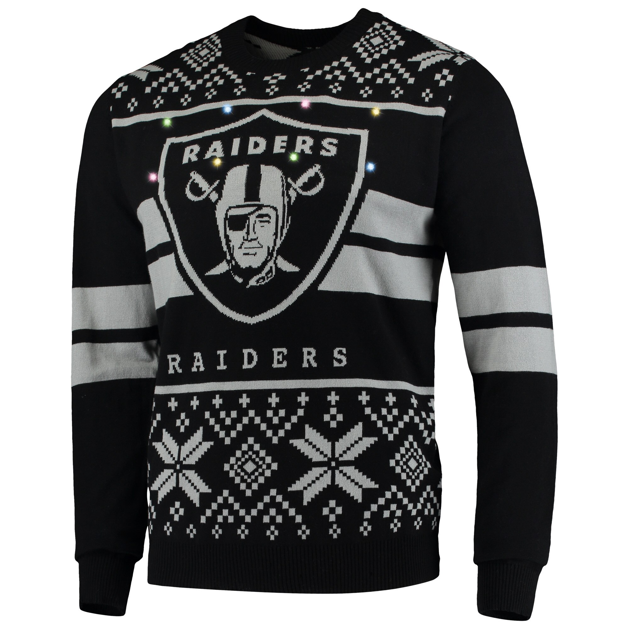 Raiders Ugly Sweater NFL Oakland Raiders Ugly Christmas Sweater