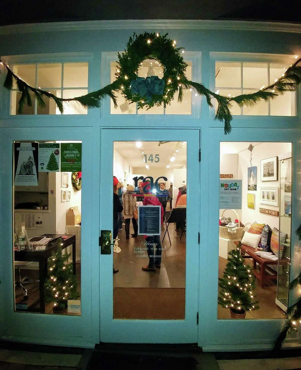 Get ready for the holidays with the Rowayton Arts Center Holiday Gift Show, running Nov. 29 through Dec. 24.