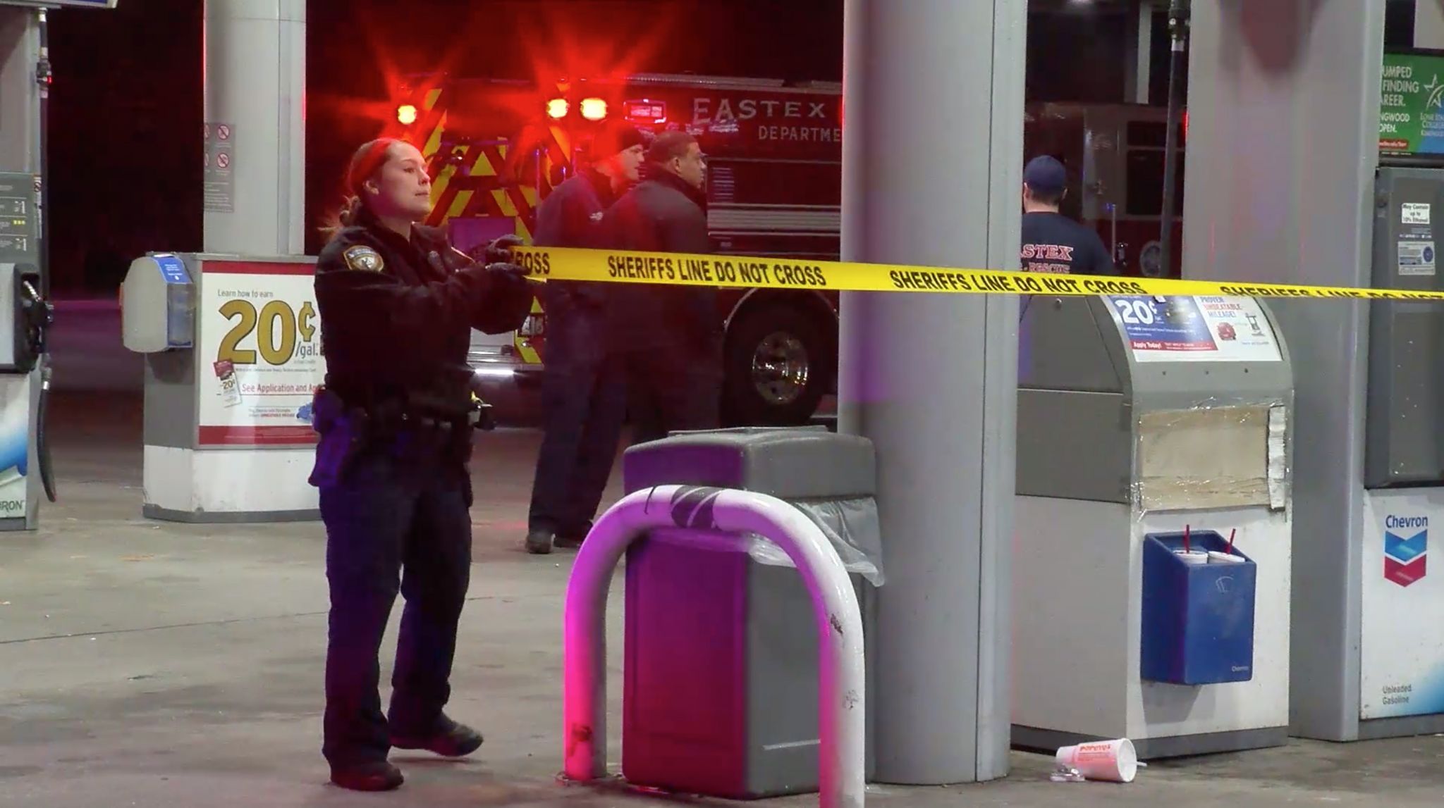 3 shot during massive brawl in northeast Harris County strip center