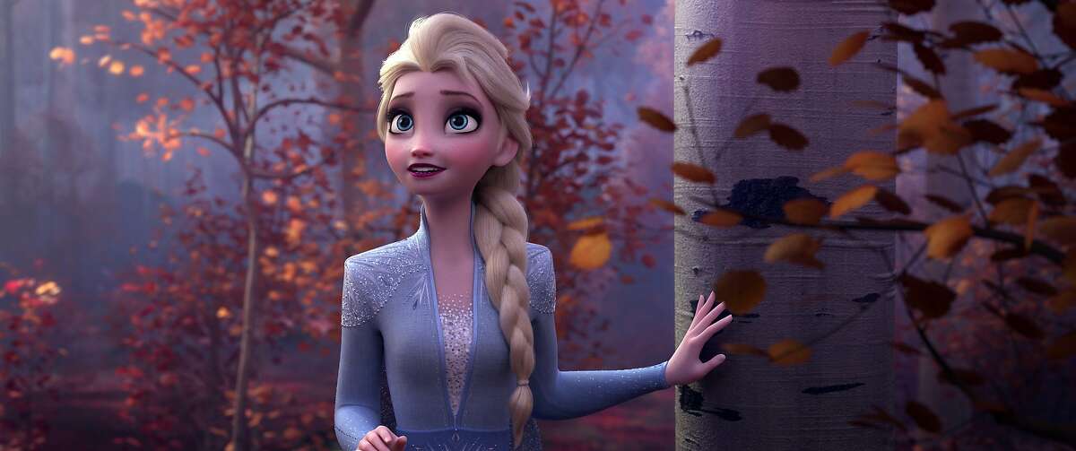 Frozen ABC is set to air a magical nationwide event inviting you to let it go as you tune in for "The Disney Family Singalong" on April 16. The one-hour special will feature host Ryan Seacrest along with a slew of celebrities and their families as they take on their favorite Disney tunes from their homes. This image released by Disney shows Elsa, voiced by Idina Menzel, in a scene from "Frozen 2." (Disney via AP)