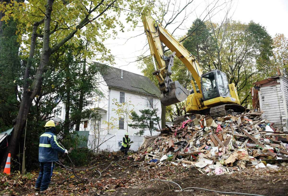 Crews demolished a blighted house at 46 Mead Avenue in Byram last November and a new ordinance could help with future instances.