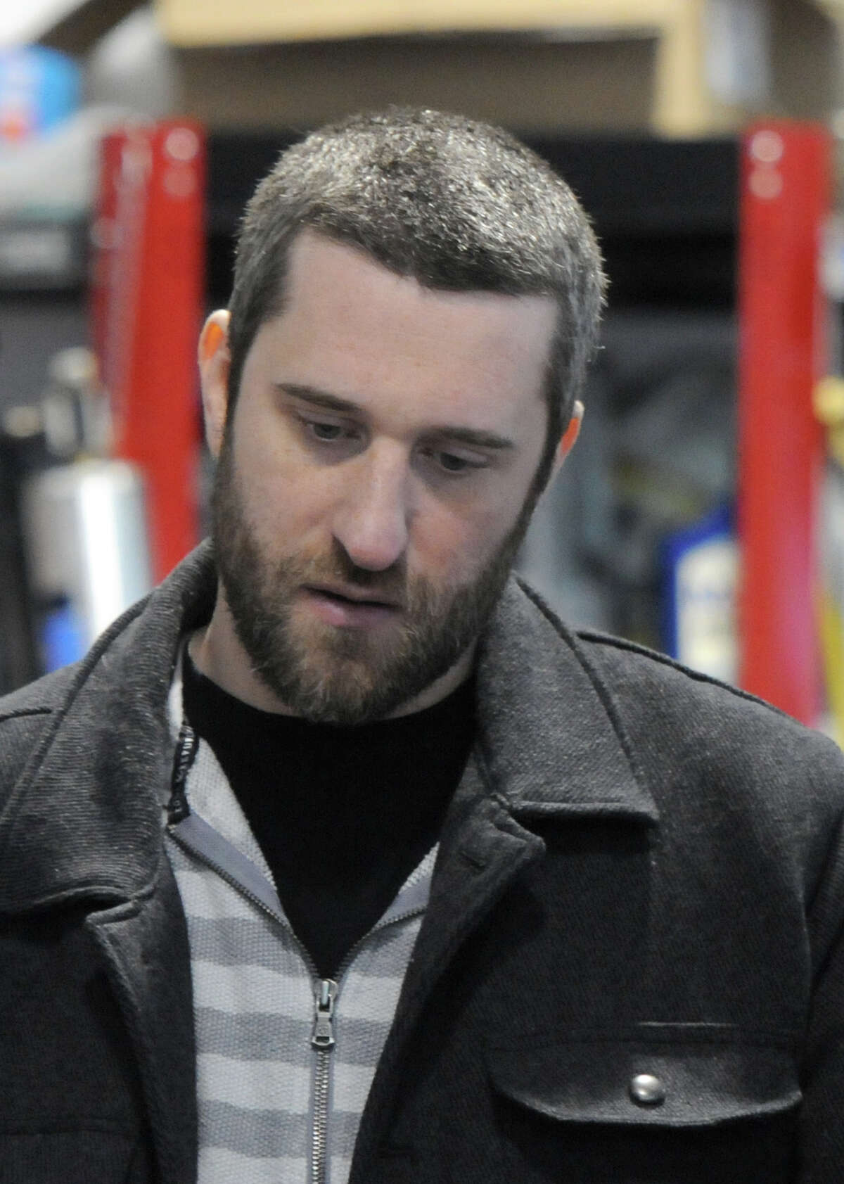 Actor Dustin Diamond, shown on the set of a 2013 film, will be at the red-carpet premiere on Thursday, Nov., 21, 2019, in Glens Falls of a new movie, "Catching Up."