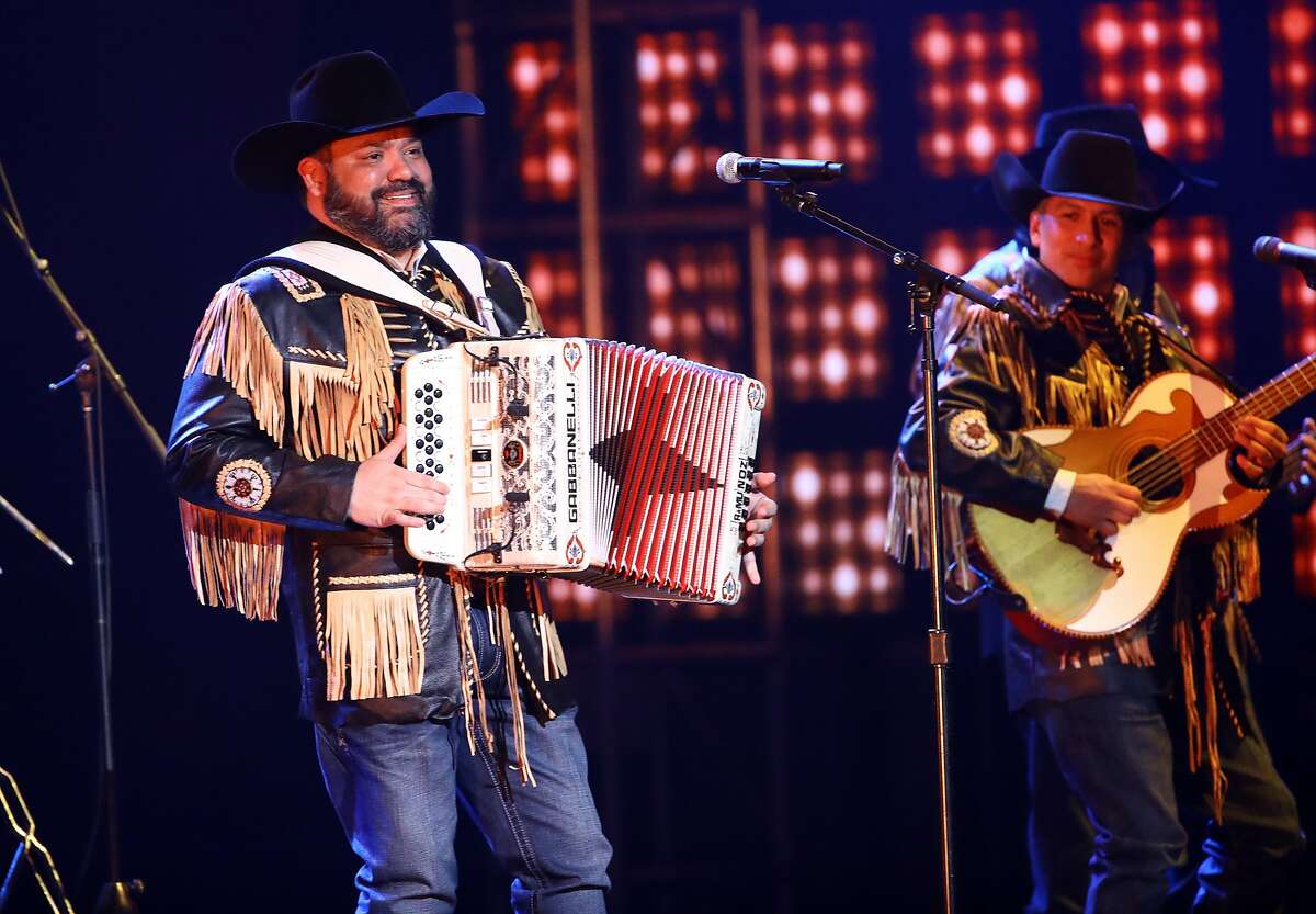 LAS VEGAS, NEVADA - NOVEMBER 14: Intocable performs onstage during the 20th annual Latin GRAMMY Awards at MGM Grand Garden Arena on November 14, 2019 in Las Vegas, Nevada. (Photo by Rich Fury/Getty Images)