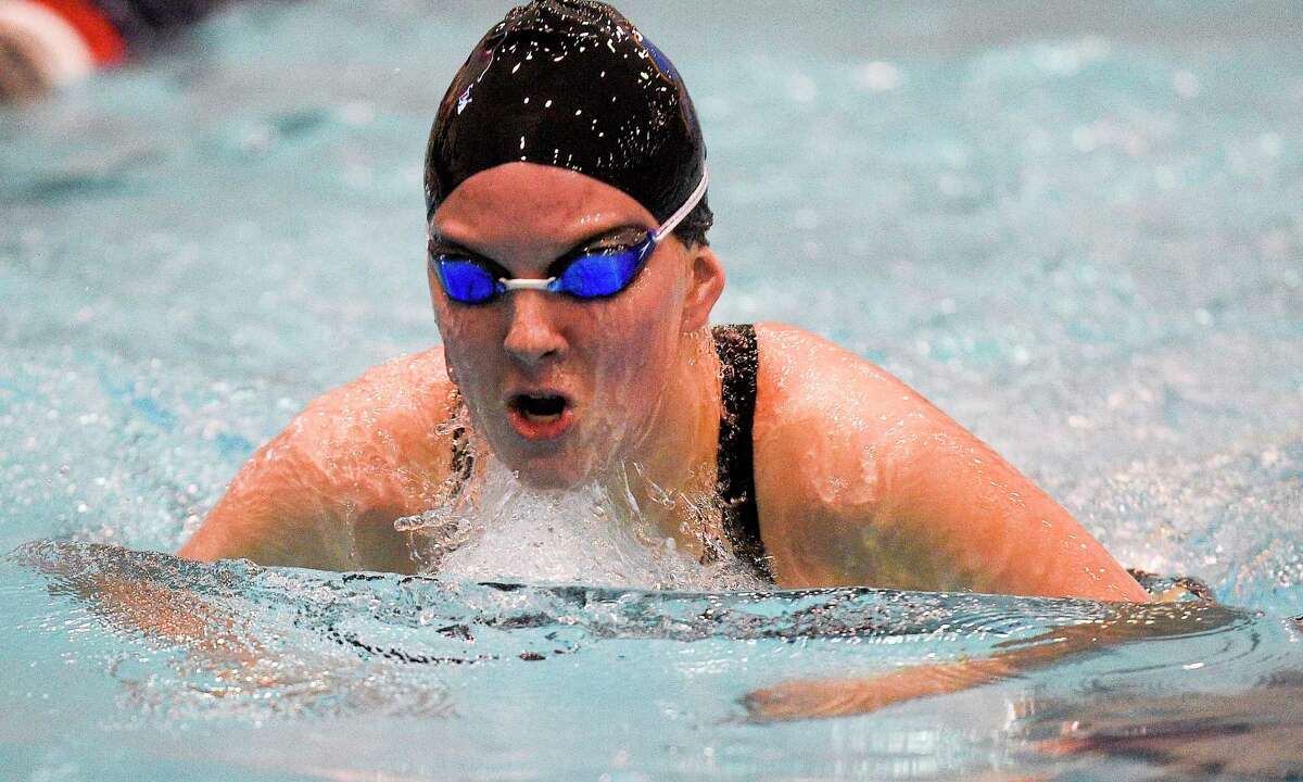 Weston captures 7th straight Class S swim title