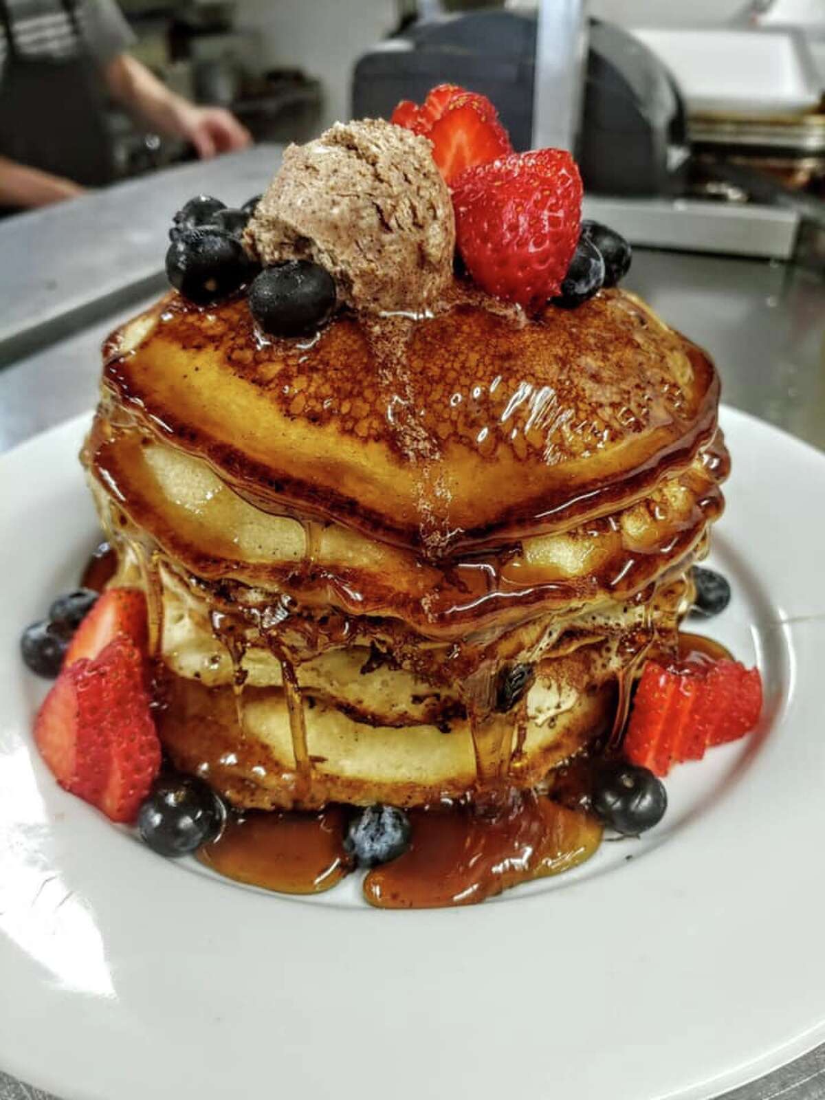 Allyoucaneat pancake stacks are 5 at Eastside for the