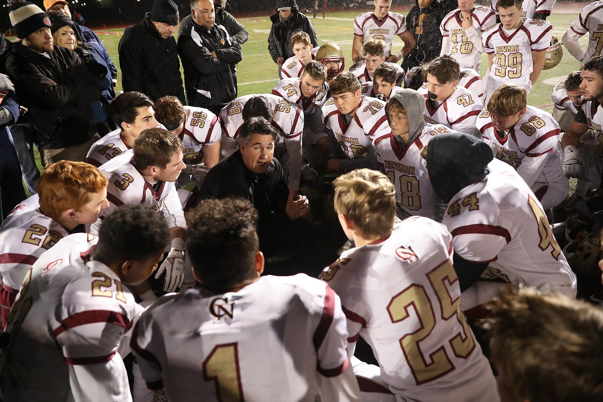 Head Coaches In Cardinal Newman Piner Playoff Game Are Good