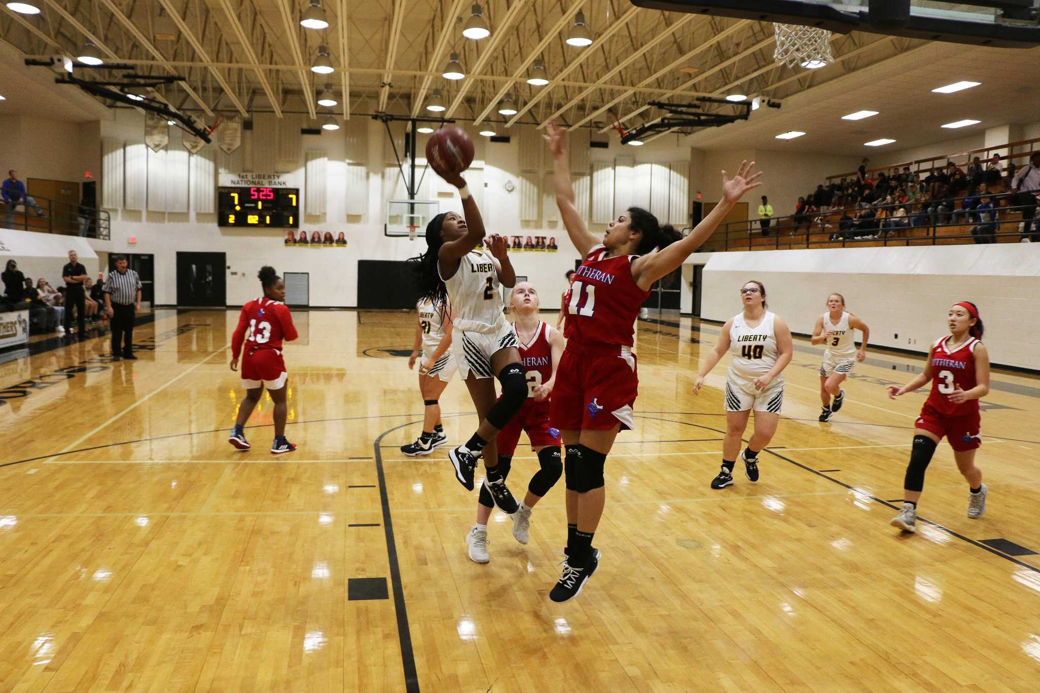 No 2 State Ranked Lutheran North Too Much For Liberty Girls 61 38 Sfgate
