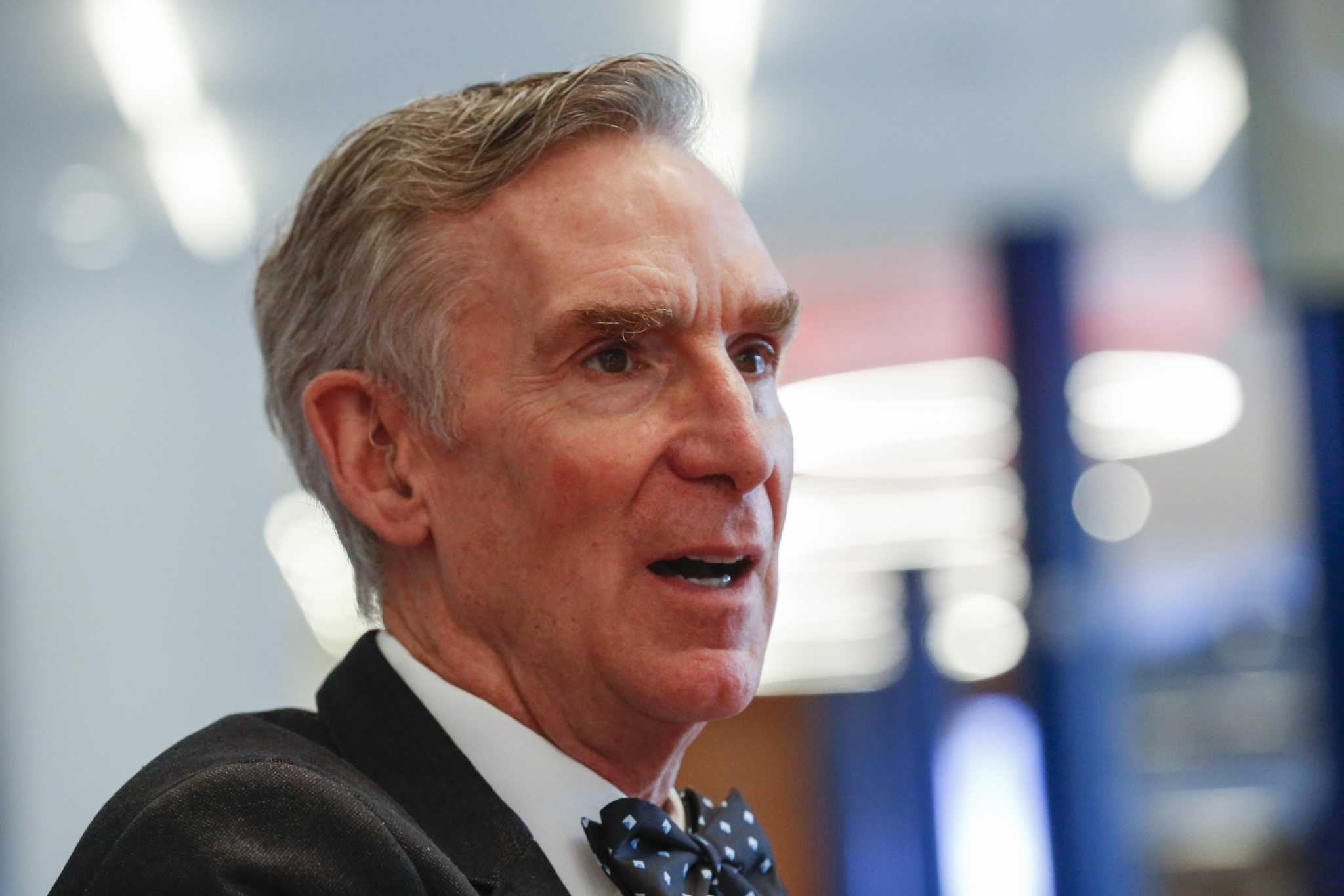 Science Guy Bill Nye pitches space sailing, exploration in Houston