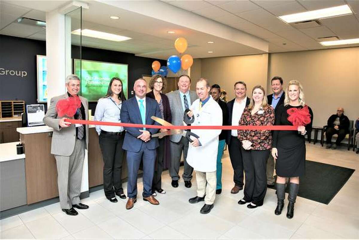 A blessing and ribbon cutting was held Nov. 4 for the new HSHS Medical Group Occupational Health and LeadWell™ clinic at 1512 N. Green Mount Road, Suite 108, in O’Fallon, Illinois.